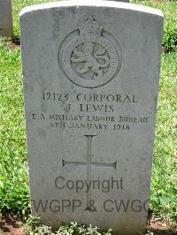 Dar Es Salaam War Cemetery - Lewis, J